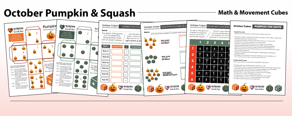 Pumpkin & Squash Movement Cubes
